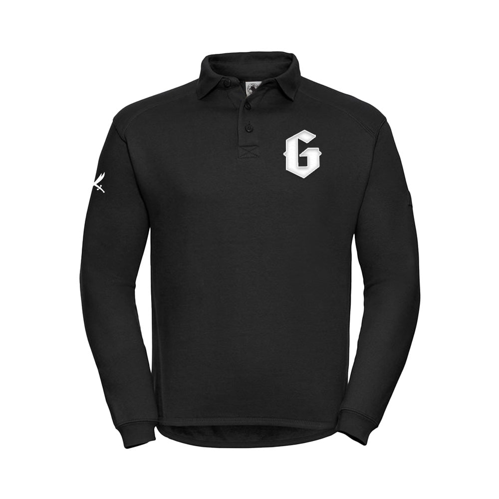 Ghazi G Mens Collar Sweatshirt