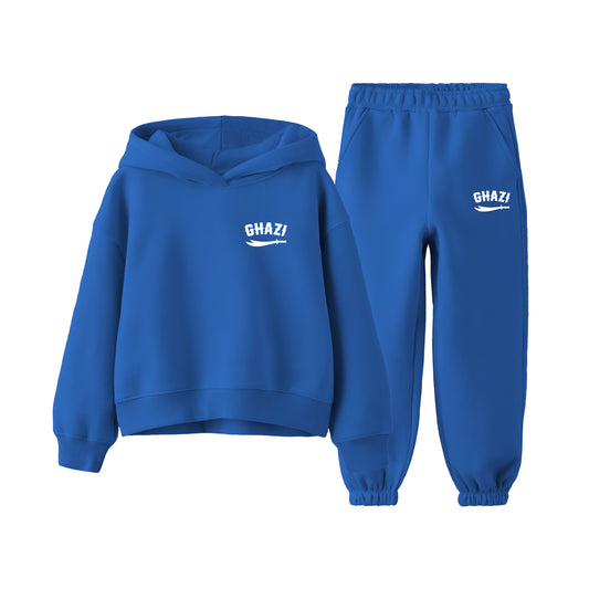 Ghazi Recon Kids Blue Hoodie Set