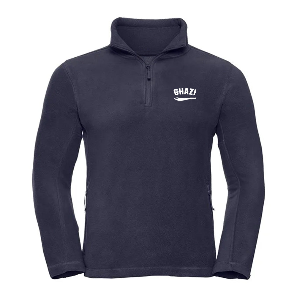 Ghazi Mens 1/4 Zip Up Fleece