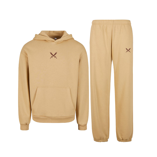 Ghazi GZ1 Embroidered Sand Sweat Pants Tracksuit