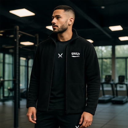 Ghazi Mens Fleece Zip Up