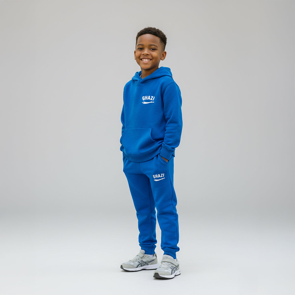 Ghazi Recon Kids Blue Hoodie Set