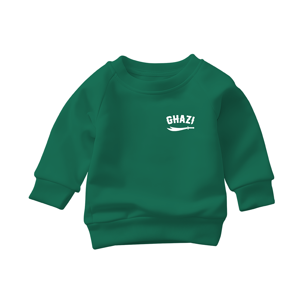 Ghazi Recon Kids Green Sweatshirt Set