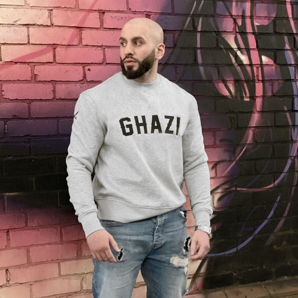 Ghazi Signature Embroidered Premium Sweatshirt