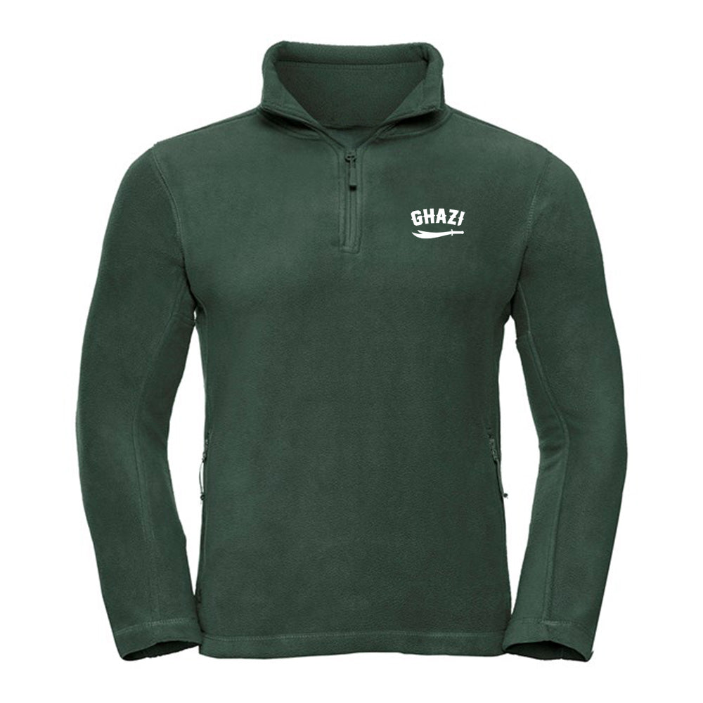 Ghazi Mens 1/4 Zip Up Fleece