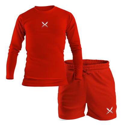 Ghazi GZ1 Tech-Fit Long Sleeve T-Shirt & Shorts Set