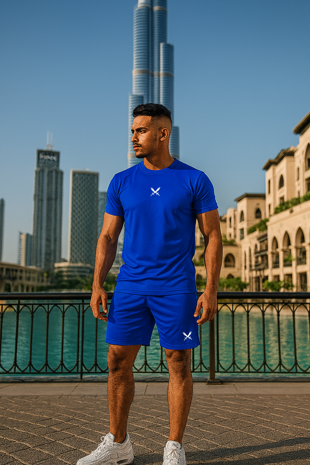 ghazi-gz1-tech-fit-tshirt-shorts-set