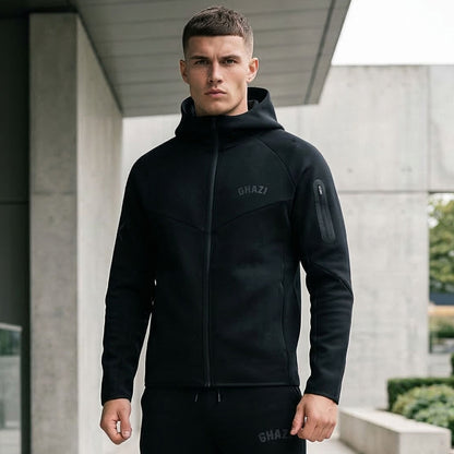 Ghazi Core Tech-Fit Full Zip Hoodie