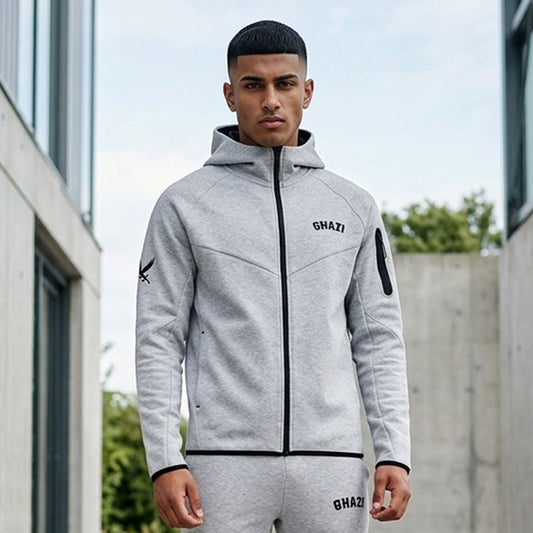 Ghazi Core Tech-Fit Full Zip Hoodie