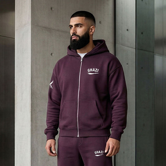 Ghazi Recon Oversized Zip-Up Hoodie