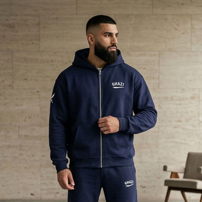 Ghazi Recon Oversized Zip-Up Hoodie