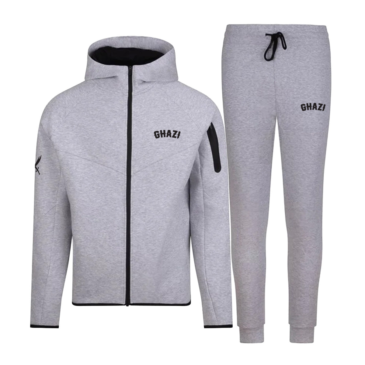 Ghazi Core Tech-Fit Full Zip Hoodie & Joggers Set