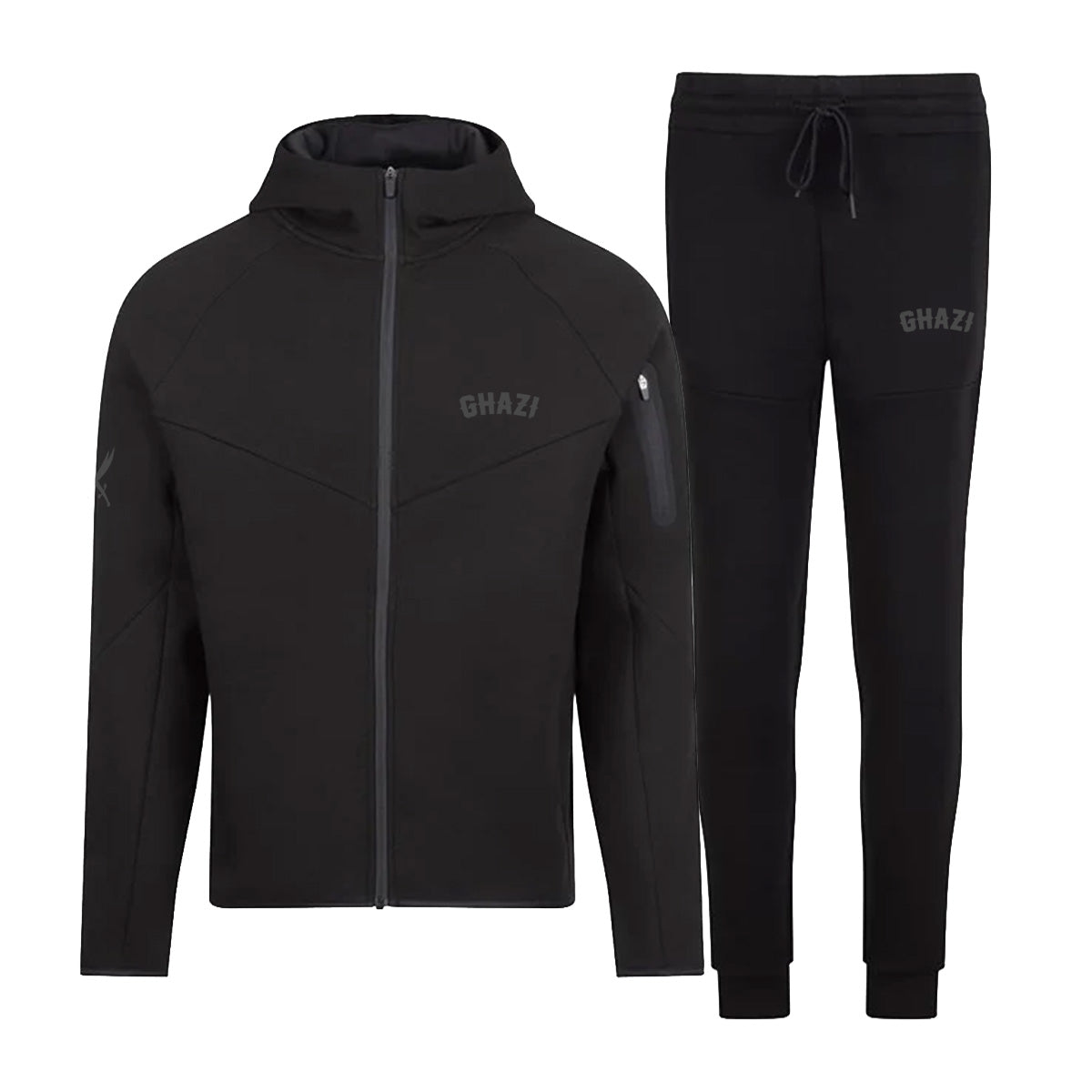 Ghazi Core Tech-Fit Full Zip Hoodie & Joggers Set – Ghazi Online