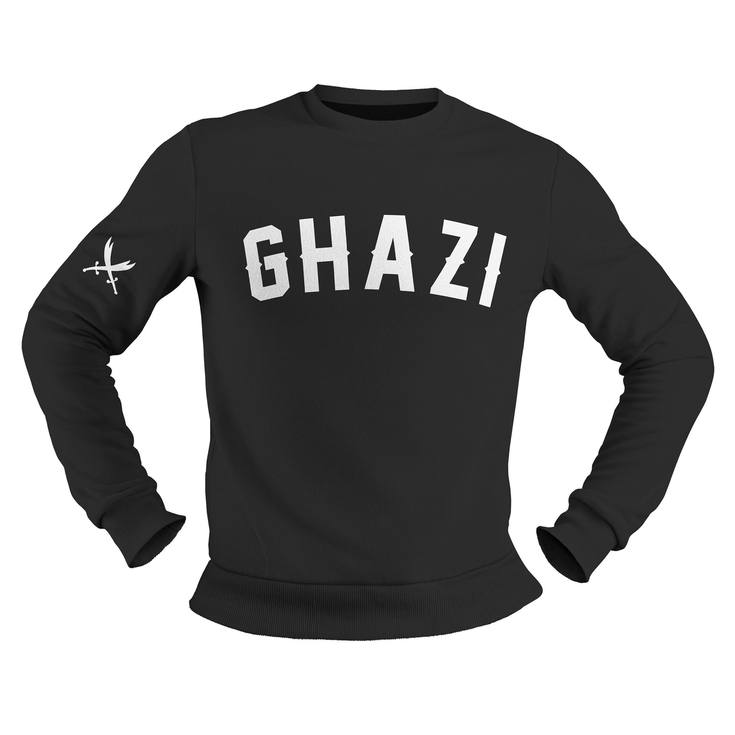 Ghazi Signature Embroidered Premium Sweatshirt